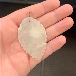 Jewelry - Marble leaf pendant Jewelry - Marble leaf pendant